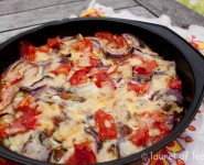Easy Roasted Veggie Frittata